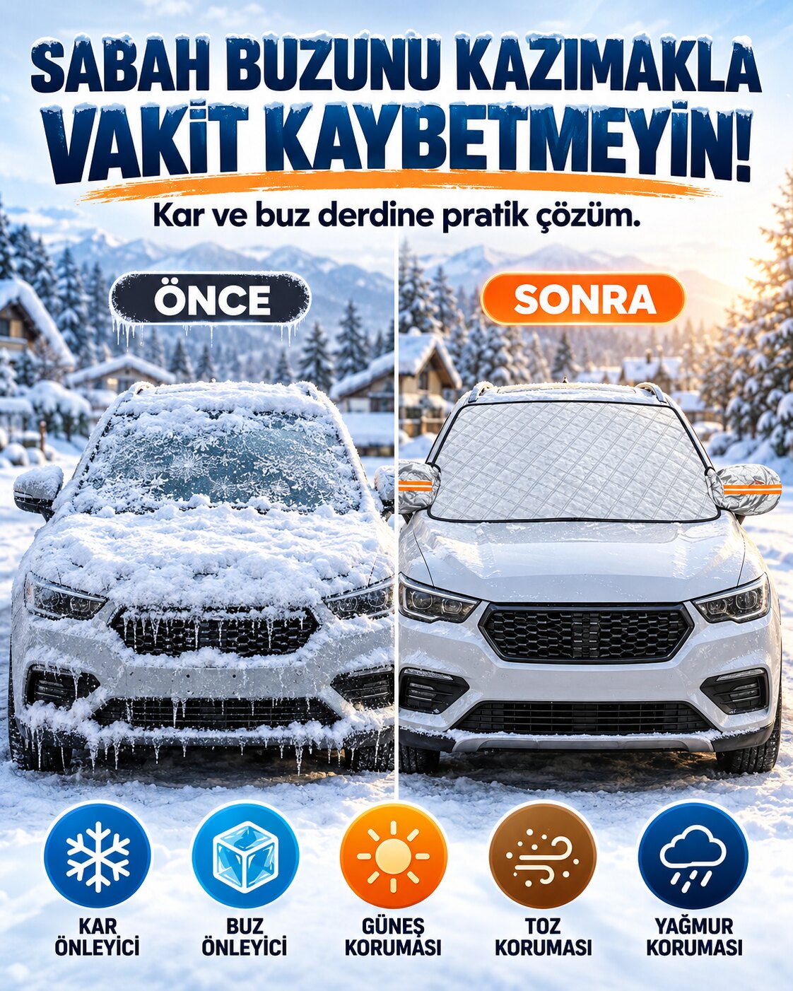 Brandasız ve brandalı araç karşılaştırması