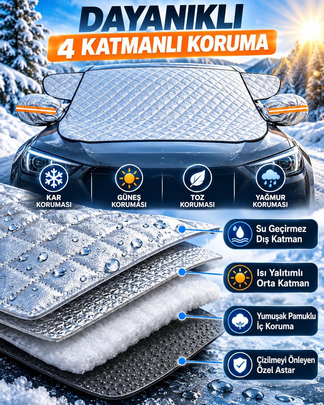Brandanın dört katmanlı yapısı
