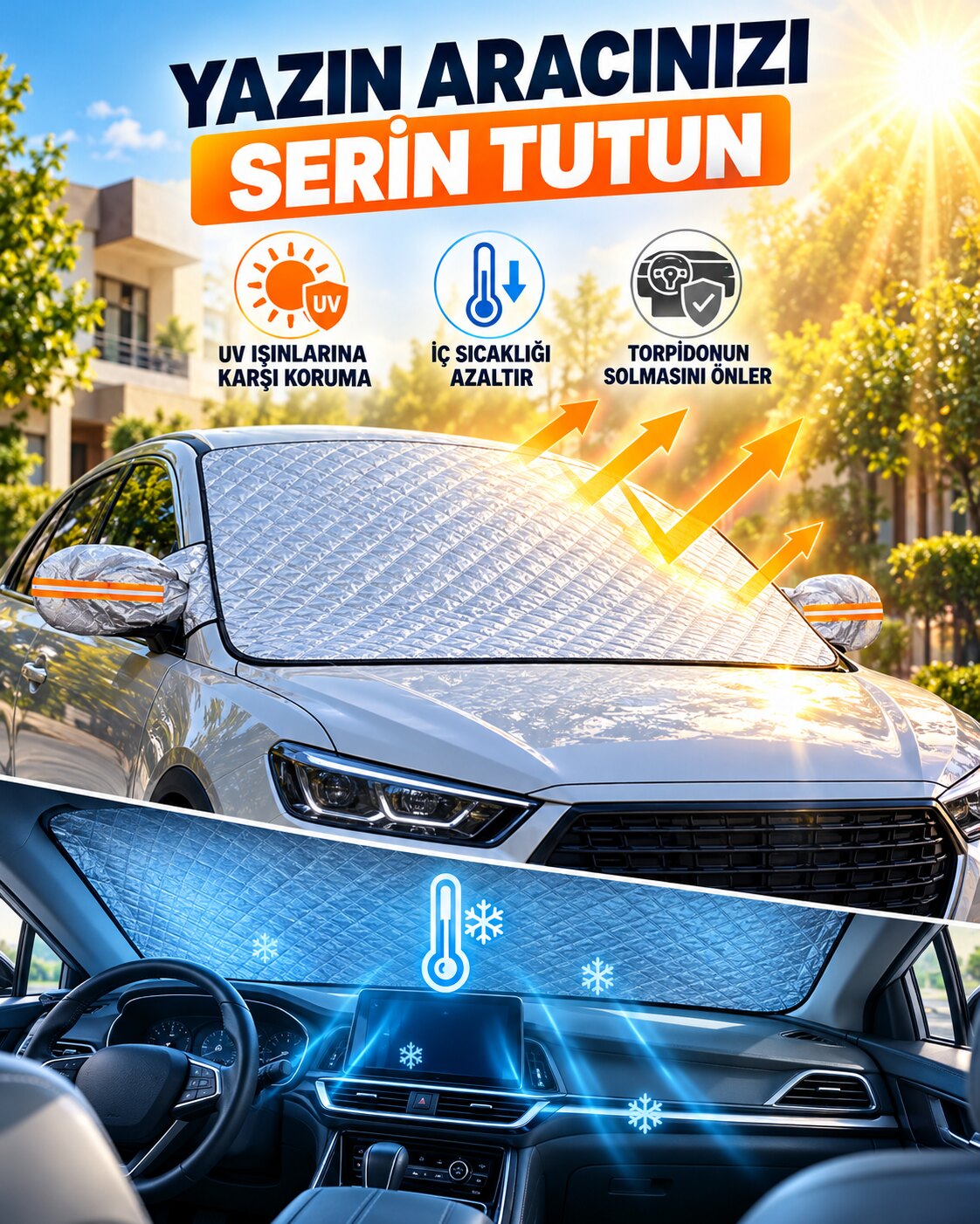 Yaz aylarında güneş ve UV koruması